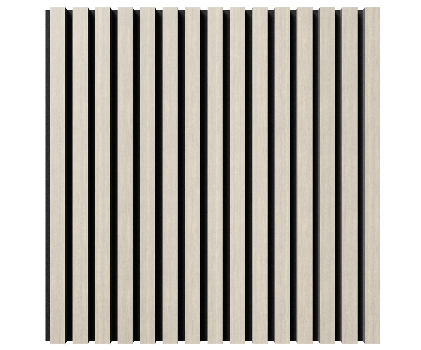 МДФ стеновая панель акустическая Cosca Decor Монако Дуб Клэр Светлый черный войлок 600×600×21